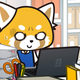 Another stressful day at the office for Retsuko.
